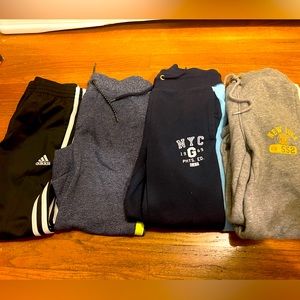 Sweatpants bundle - Size 6/7 Gap/Adidas